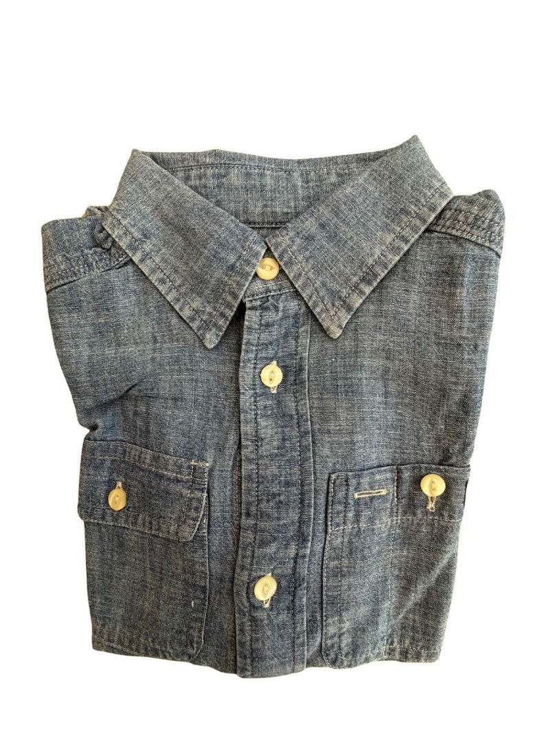 Jeans-Hemd Blau Gr.3 | Polo Ralph Lauren