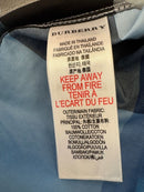 Hemd Jungen blau-schwarz kraiert Gr.110 | Burberry