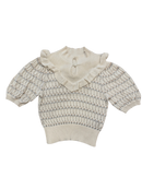 Pullover mit Lockmuster beige Gr.116 | Soor Ploom