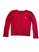 Pullover rot, schwarz Gr.8-10 | Ralph Lauren