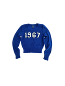 Pullover cropped blau Gr.8-10 | Polo Ralph Lauren