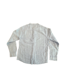 Hemd Rundhals Leinen hellblau Gr.128 | MNG