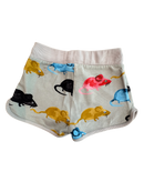 Shorts Beige mit Mäuse-Print Gr.116/122 | mini rodini
