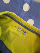 Kleid Blau, Gelb, Grün, Weiß Gr.110/116 | Unbekannt