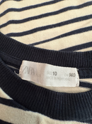 T-Shirt weiß-blau gestreift Gr.10 | Zara