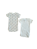 Bodies Weiß mit Auto-Motiv Gr.54 | Petit Bateau