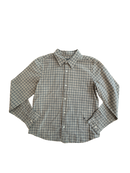 Hemd beige-braunes Karomuster Gr.10 | Bonpoint