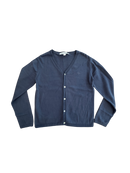 Cardigan mit V-Neck, dunkelblau Gr.140 | Bonpoint