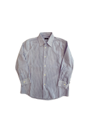 Hemden Weiß mit blauen Streifen Gr.10 | Unbekannt