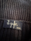 Strickjacke dunkelblau mit weißen Streifen Gr.10 | il gufo