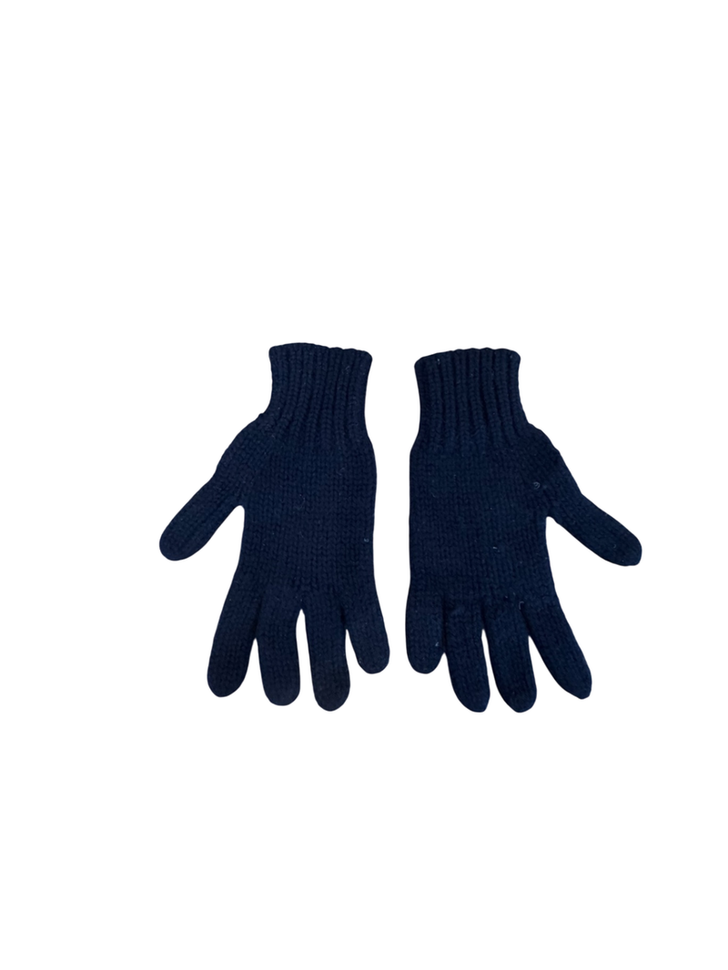 dunkelblaue handschuhe Kaschmir-Handschuhe dunkelblau Gr.10