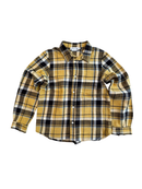 Hemd Gelb mit Schwarz- und Weißkariert Gr.10 | Bonpoint