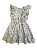 Kleid hellblau mit Schmetterlingen Gr.104 | Hust and Claire