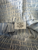 Hose helllblau-weiß gestreift Gr.110 | Hust and Claire