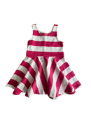 Kleid Blockstreifen Pink-Weiß Gr.98 | Ralph Lauren