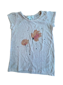 T-Shirt rosa mit Mohnblumen-Print Gr.98 | Serendipity