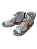 Sneaker "Blazer Mid" mit orangenem Swoof Gr.38 | Nike