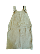 Latzkleid gelb-grün gestreift Gr.10 | Arsène & Les Pipelettes