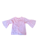 Bluse trompetenärmel hellrosa Gr.10 | howtokissafrog