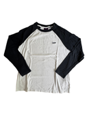 Shirt weiß-blau im College-Stil mit Raglan-Ärmeln Gr.164 | Superdry