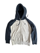 Sweatjacke mit Kapuze und RaglanärmelnJungen Beige und Dunkelblau Gr.164 | Superdry