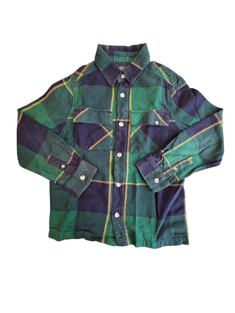 Flanell-Hemd Grün Gr.128 | Timberland