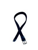 Gürtel geflochten, schwarz Gr. | il gufo