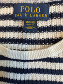 Pullover Weiß und Marineblau Gr.128 | POLO Ralph Lauren