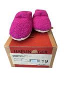Hausschuhe Baby "Lorenz uni" pink Gr.19 | Haflinger