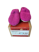 Hausschuhe Baby "Lorenz uni" pink Gr.22 | Haflinger