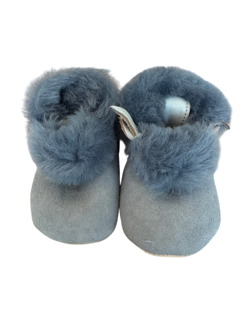Hausschuhe Babyschuhe "Blumoo Etoile" blau Gr.0-6m | easy peasy