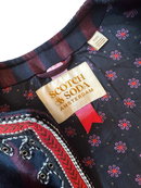 Jacke Ethno-Muster und gestickten Ziernähten Gr.152 | Scotch & Soda