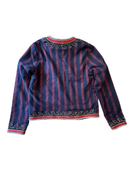 Jacke Ethno-Muster und gestickten Ziernähten Gr.152 | Scotch & Soda