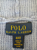 Kapuzen-Jacke 100% Kaschmir Hellblau Gr.104 | Polo Ralph Lauren