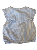 Bluse Blau weiß gestreift Gr.10 | Zara