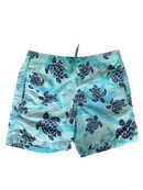 Badehose Hellblau mit Schildkröten Gr.8 | Vilebrequin