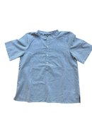 Shirt Blau mit feinen Streifen Gr.12 | Bonpoint