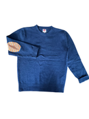 Pullover Rundhals blau Gr.10 | AO76