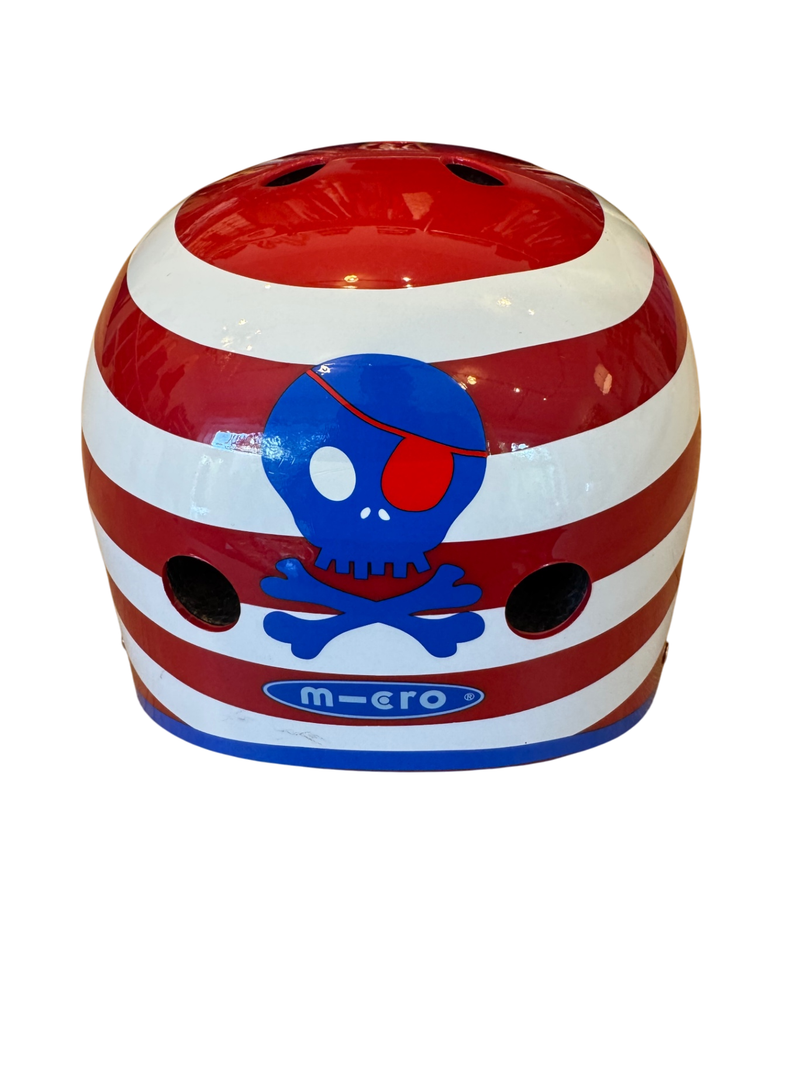 Schutzhelm Rot-Weiß Gr.M (53-57cm) | micro