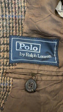 Blazer braun kariert Gr.110/116 (Label wurde entfernt) | Polo Ralph Lauren