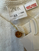 Cardigan Weiß Gr.104 | Zara
