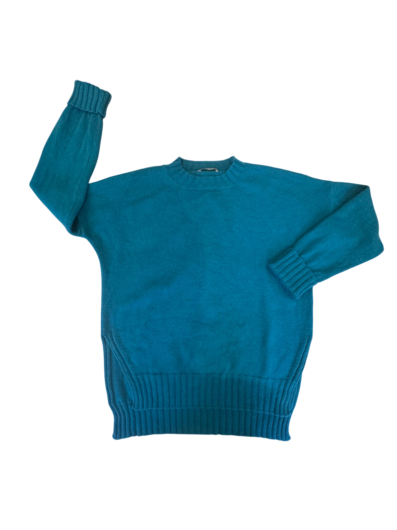Pullover Türkisblau Gr.10 | Unbekannt