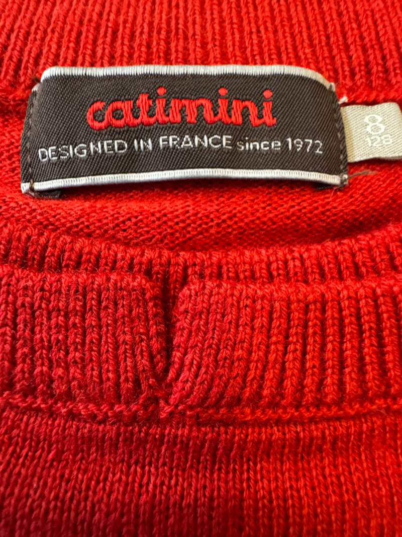 Pullover Rot Gr.122/128 | Catimini