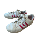 Turnschuhe Weiß mit pinken Streifen Gr.35 | Adidas