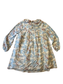 Kleid hellblau mit maritimem Print Gr.110/116 | tutto piccolo