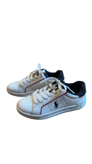 Turnschuhe Weiß mit Blau und Rot Gr.32.5 | Polo Ralph Lauren