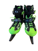 Eislaufschuhe & Inliner Schwarz und Neongrün Gr.40-43 | CS