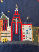 Pullover Blau mit Stickerei Gr.10-12 | Disney