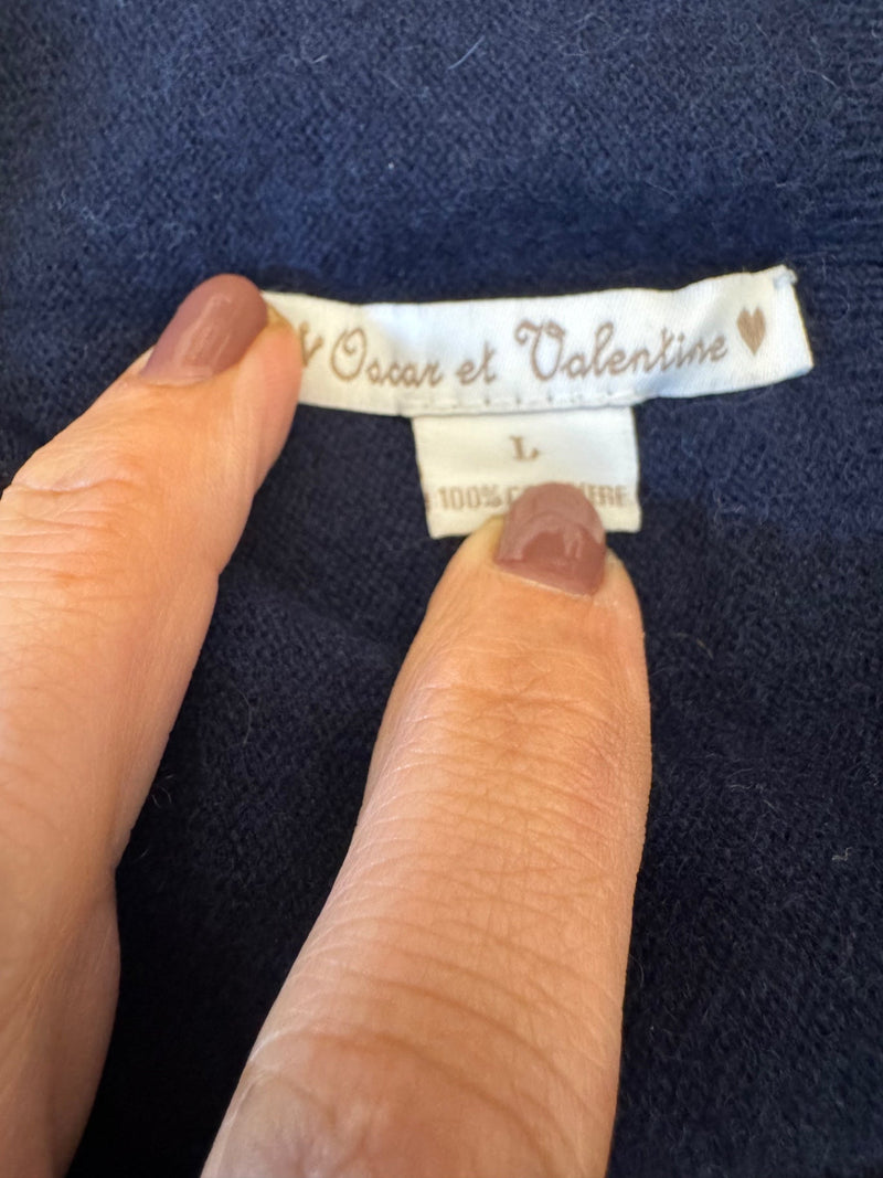 Mütze Balaklava Blau Gr.L (6-8) | Oscar et Valentine