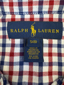 Hemd blau-rot kariert Gr.8 | Ralph Lauren
